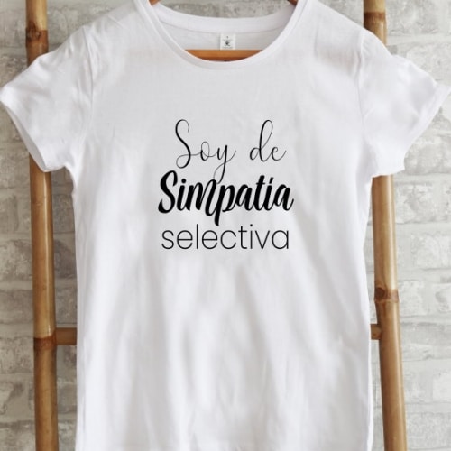 CamisetaS Soy de Simpatía Selectiva